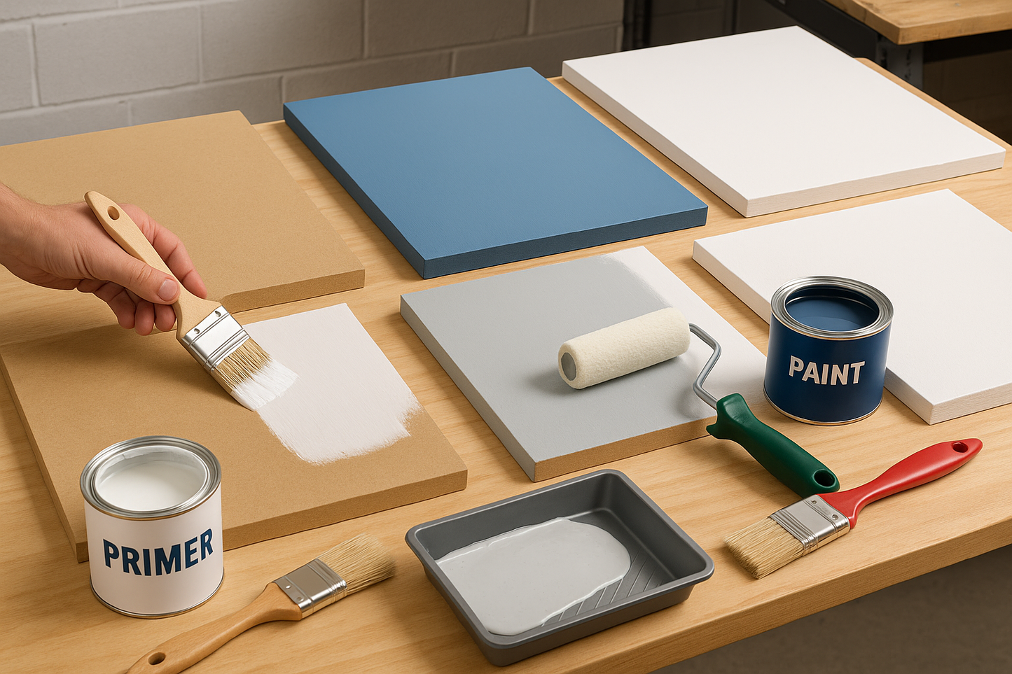 painting mdf boards 