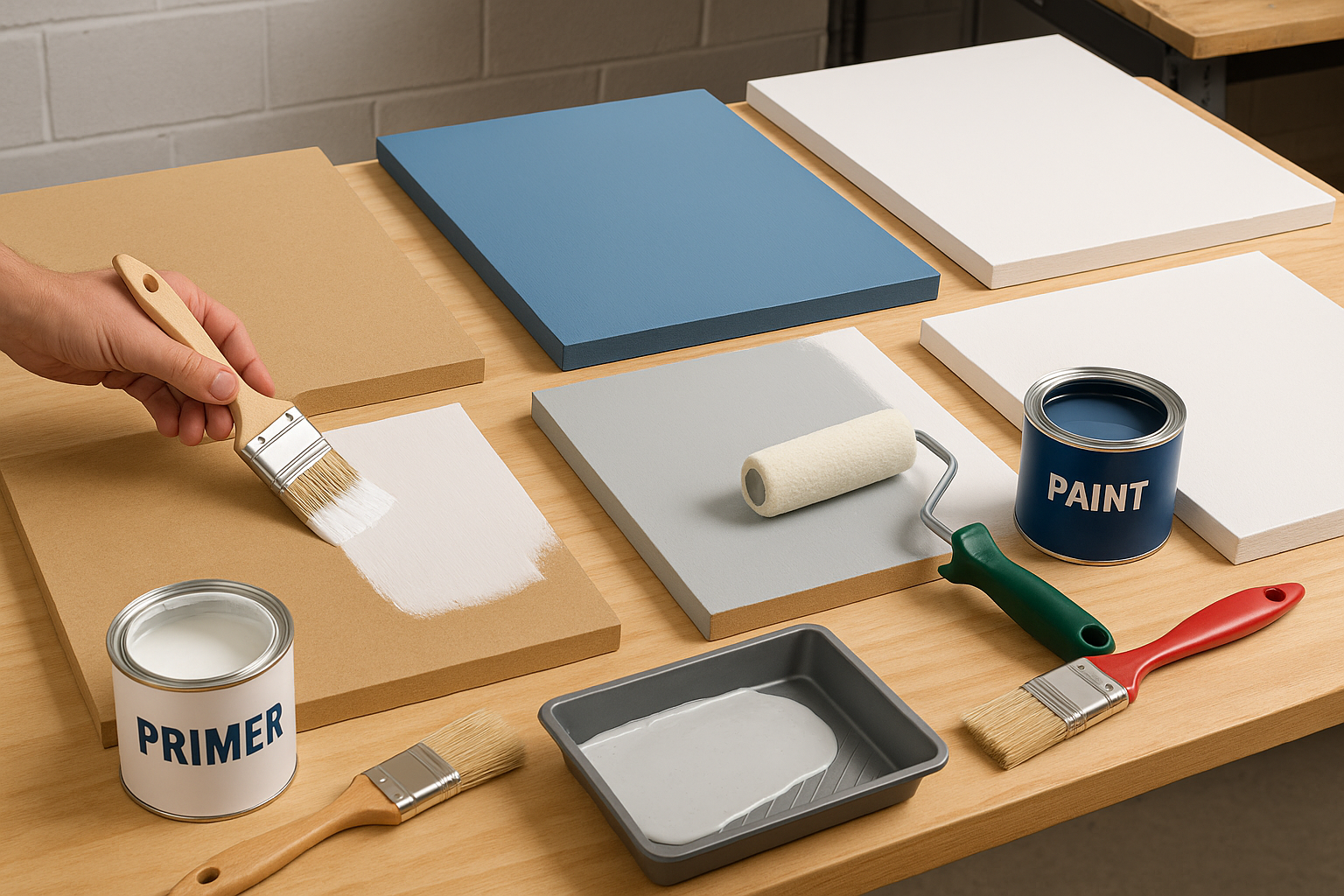 painting mdf boards 