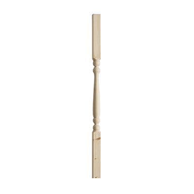 41mm Pine Edwardian Spindle