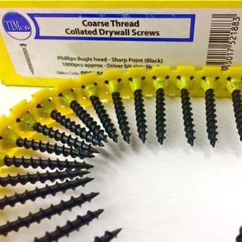 Collated Drywall Screws 3.5 x 32mm ( 1000pcs approx )